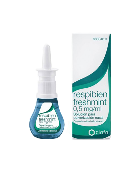Respibien freshmint 0,5 mg/ml solucion para pulverizacion nasal