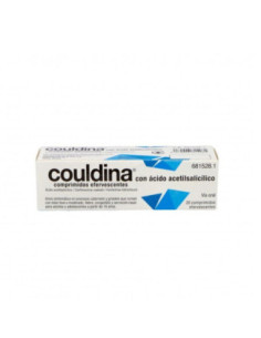 Couldina con acido acetilsalicilico comprimidos efervescentes 20 comprimidos