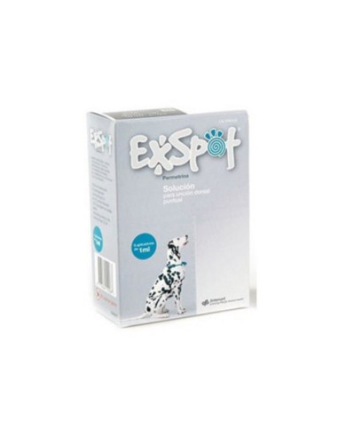 Exspot 715 mg solucion spot-on 6 ampollas 1 ml