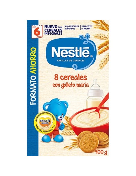 NESTLE PAPILLA 8 CEREALES GALLETA MARIA 900 G 2
