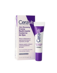 CeraVe crema reafirmante contorno de ojos 15 ml envase cuidado facial bolsas y ojeras
