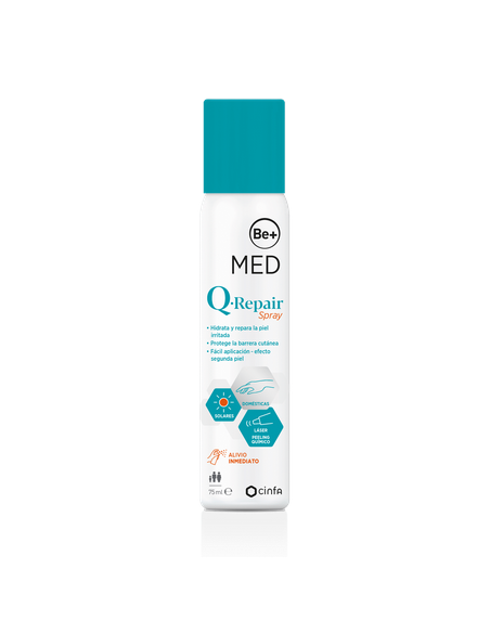 BE+ MED Q REPAIR SPRAY 75ML