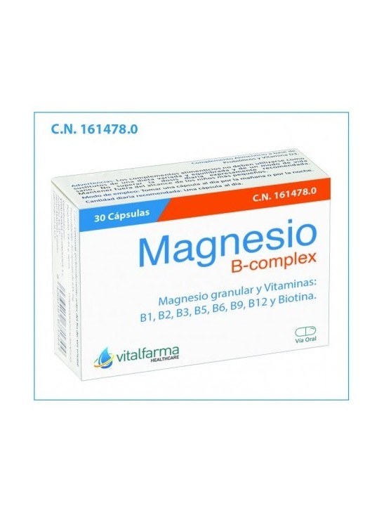 Vitalfarma Magnesio B Complex 30caps