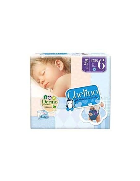 Chelino Fashion&Love pañales T6 17-28kg 27udsx4uds (2)