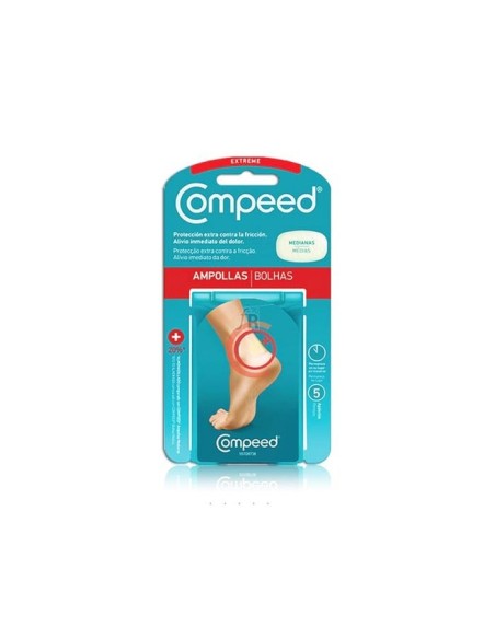 COMPEED AMPOLLAS HIDROCOLOIDE TALONES 5 U