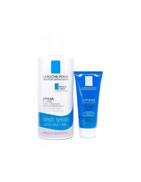 LA ROCHE POSAY LIPIKAR FLUIDE+LIPIKAR GEL LAVANTE