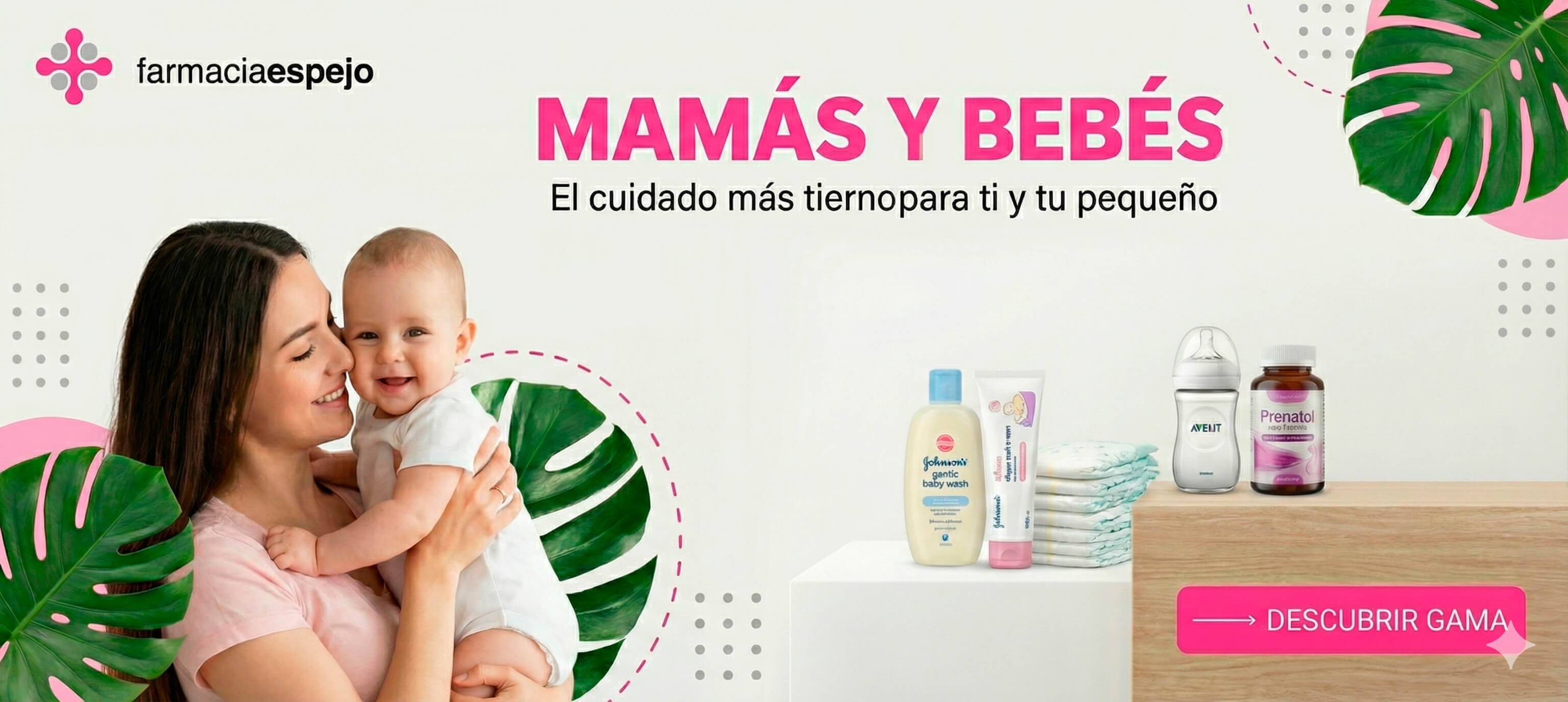 Bebe y mama
