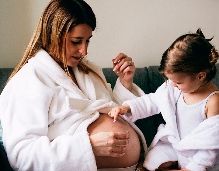 Tratamiento de las estrías en la maternidad