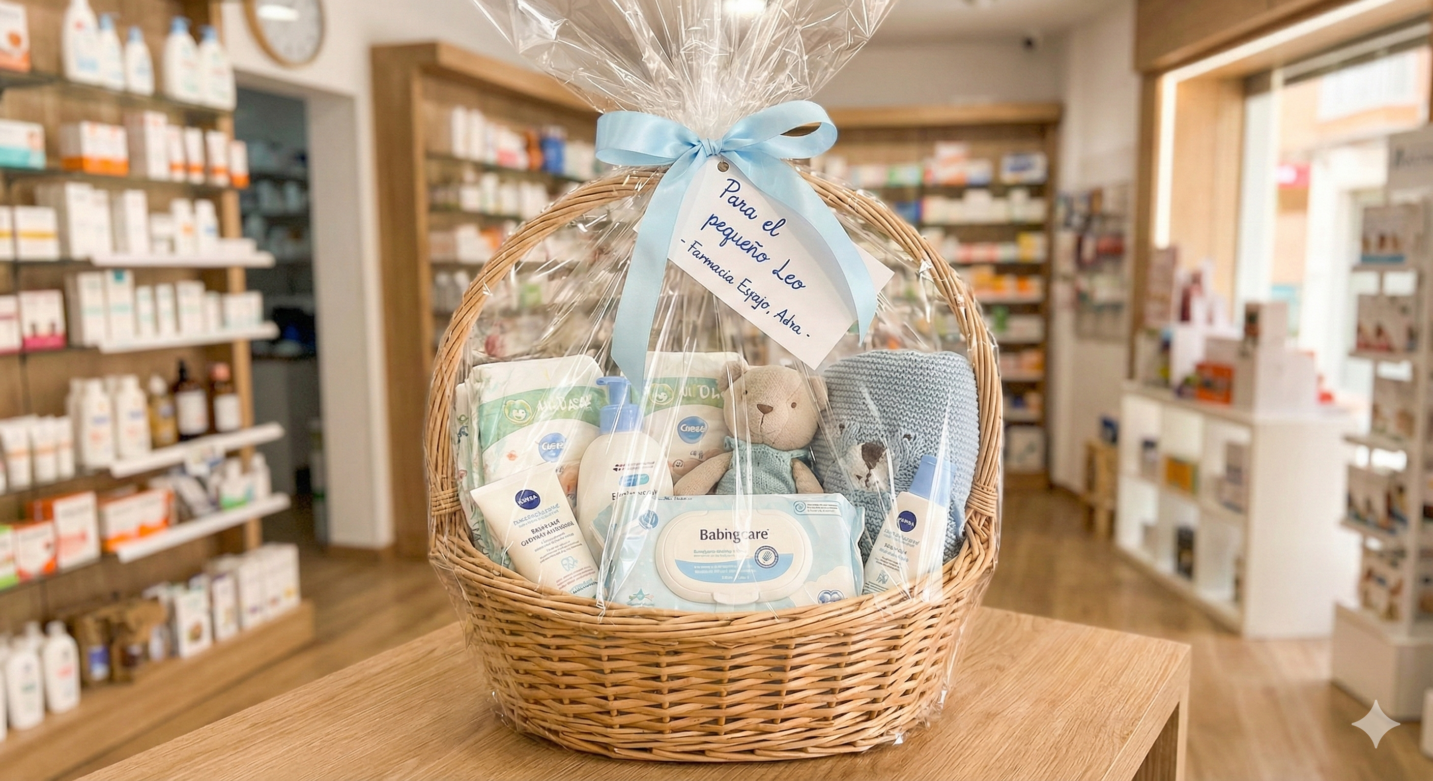 Cestas para recién nacido en Adra: Regalos útiles y personalizados en Farmacia Espejo